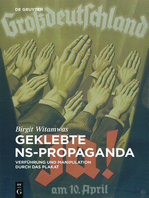 cover image of Geklebte NS-Propaganda